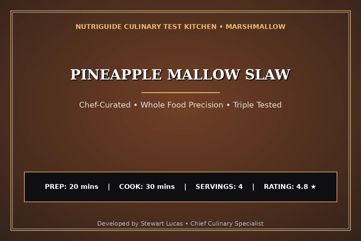 Pineapple Mallow Slaw