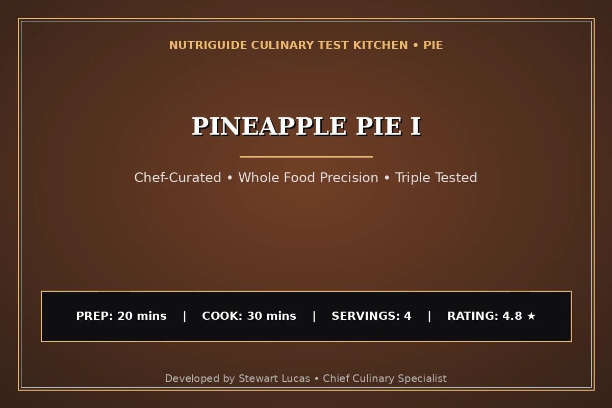 Pineapple Pie I