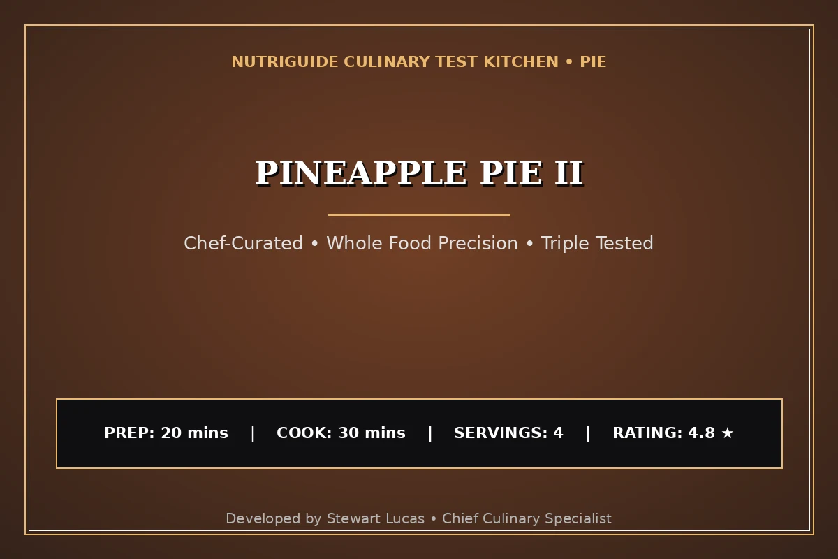 Pineapple Pie Ii