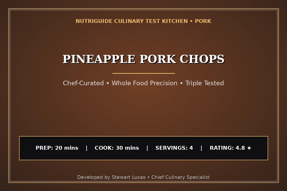 Pineapple Pork Chops
