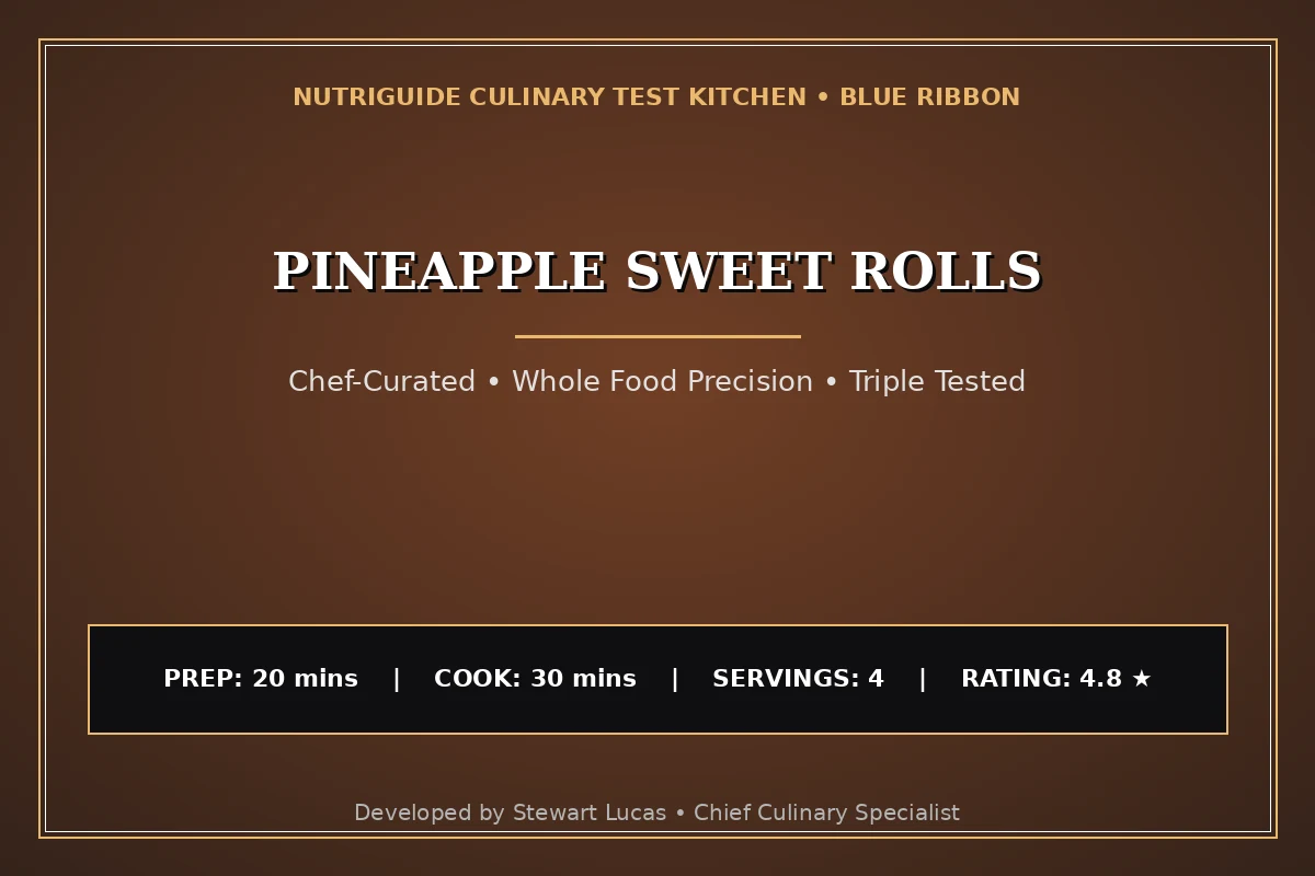Pineapple Sweet Rolls
