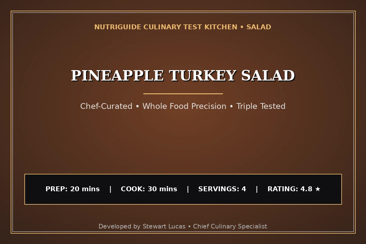 Pineapple Turkey Salad