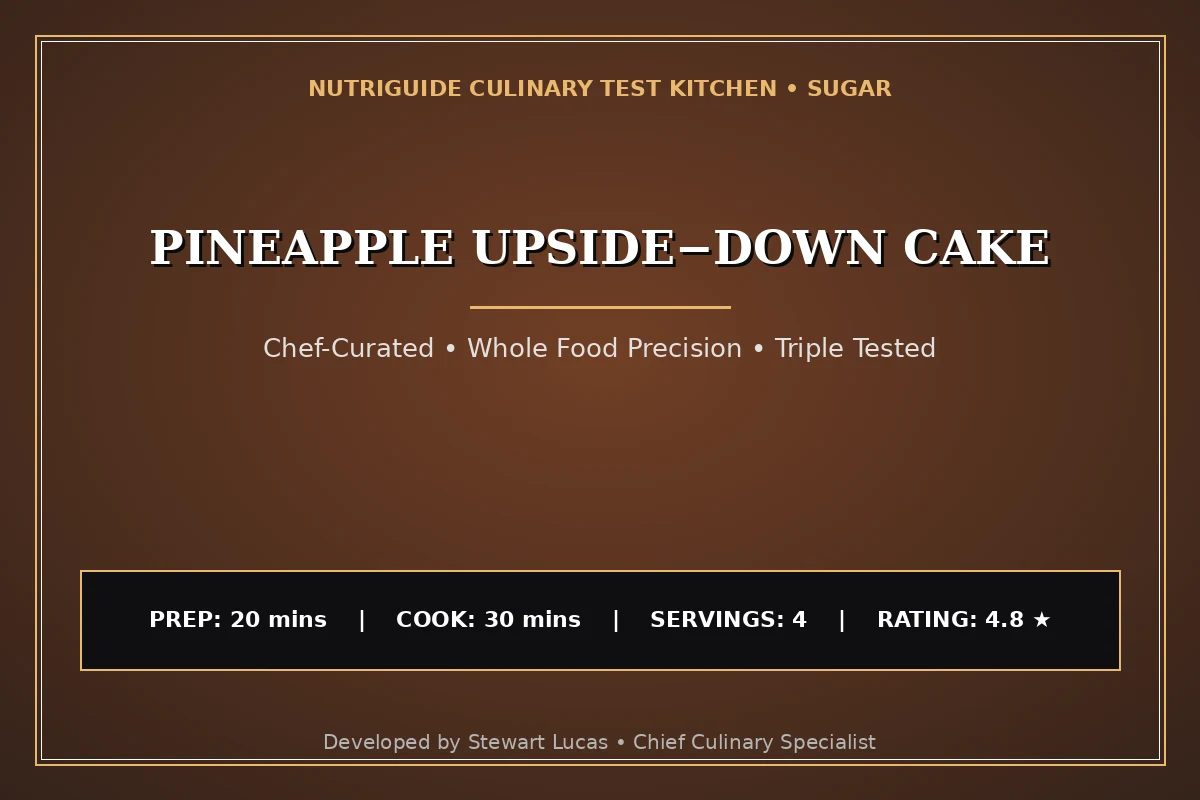 Pineapple Upside−Down Cake