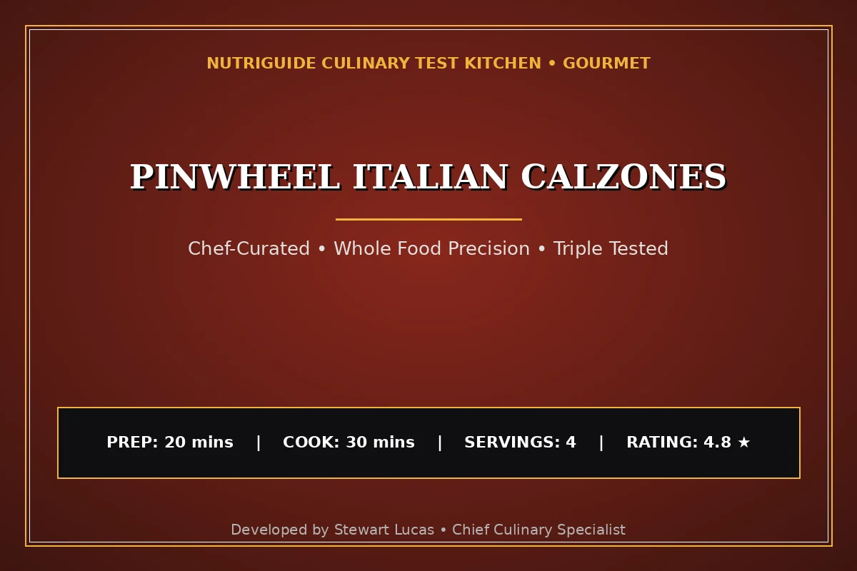 Pinwheel Italian Calzones