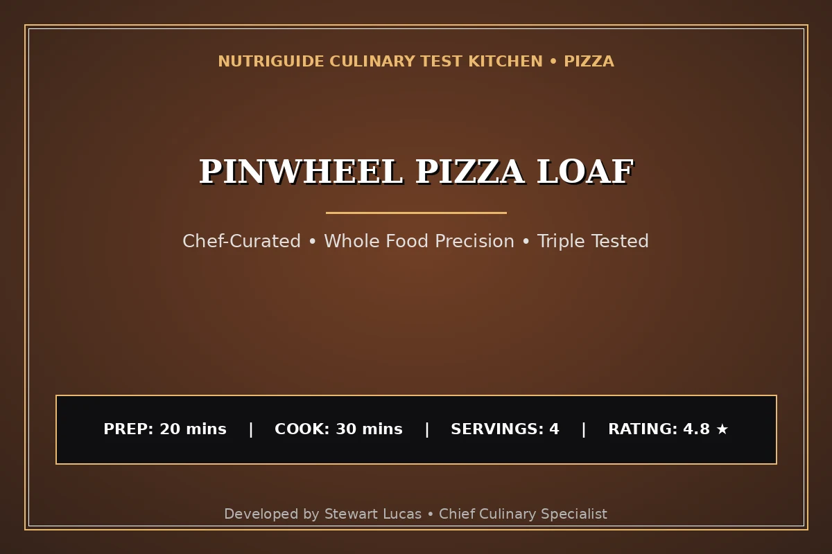 Pinwheel Pizza Loaf