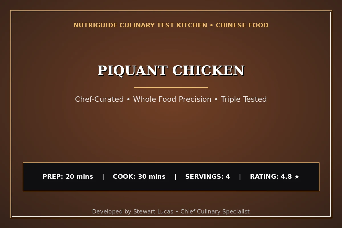 Piquant Chicken