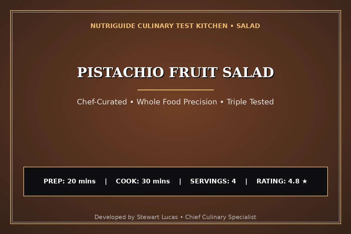 Pistachio Fruit Salad