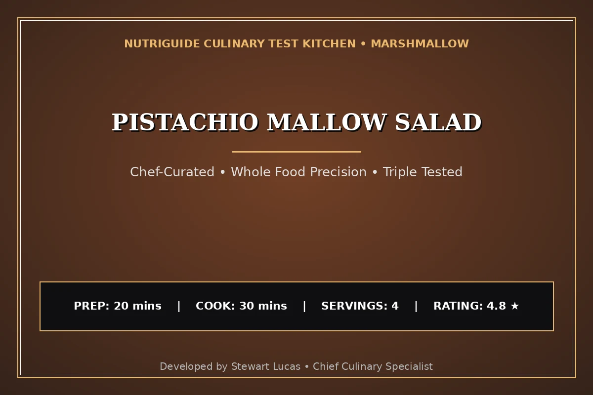 Pistachio Mallow Salad