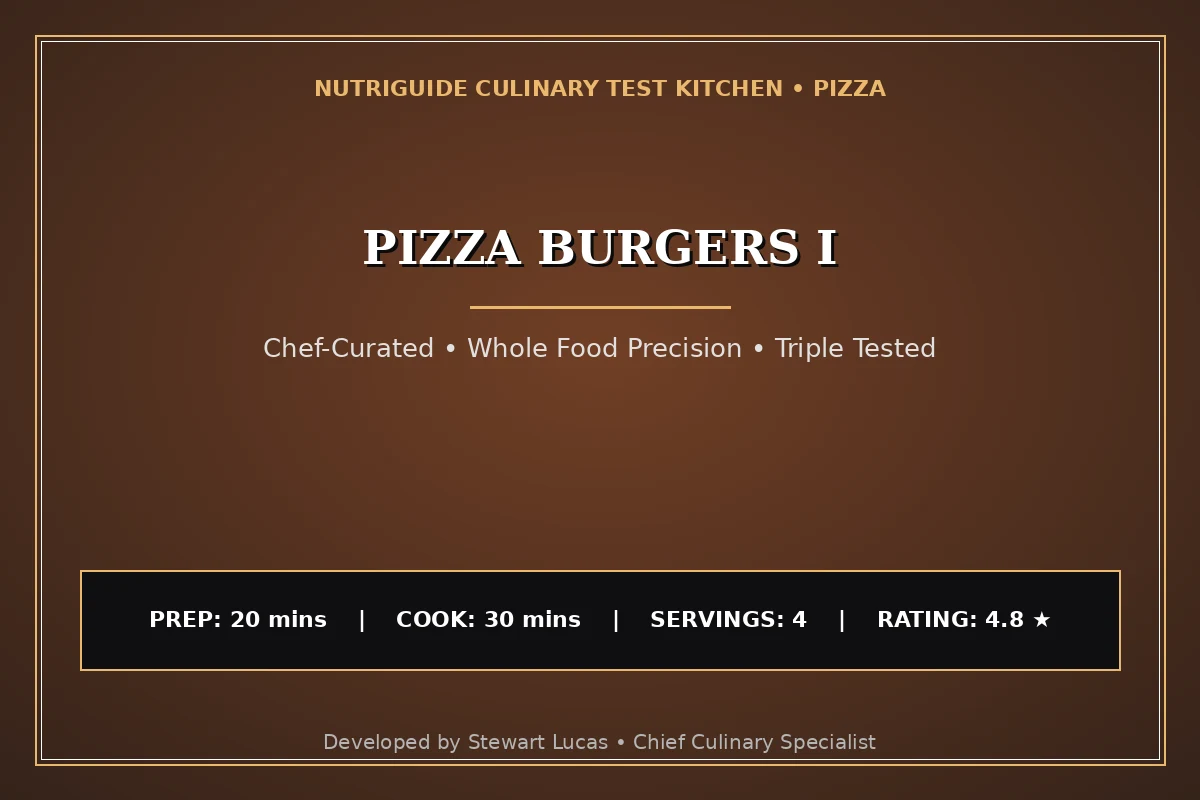Pizza Burgers I