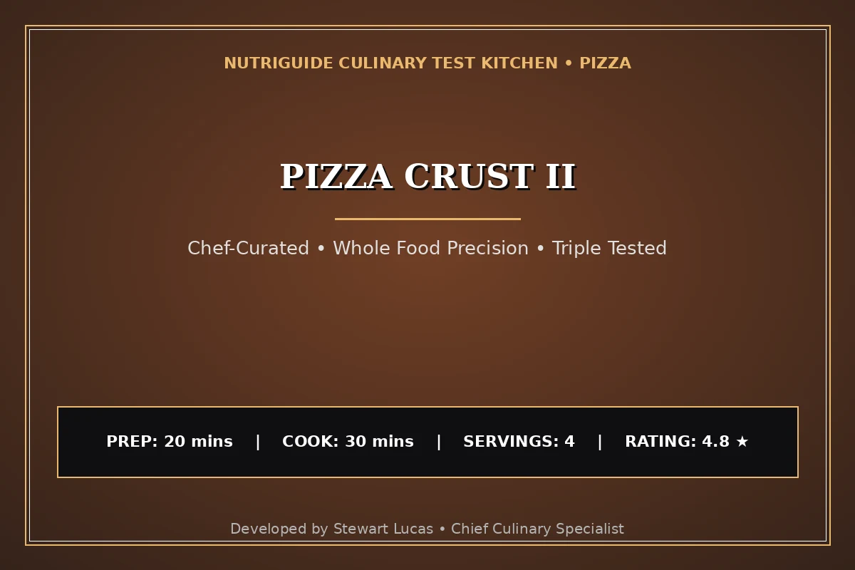 Pizza Crust Ii