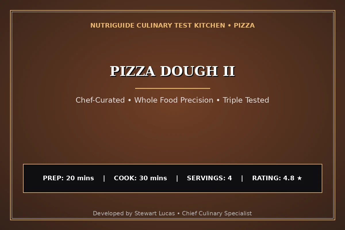 Pizza Dough Ii