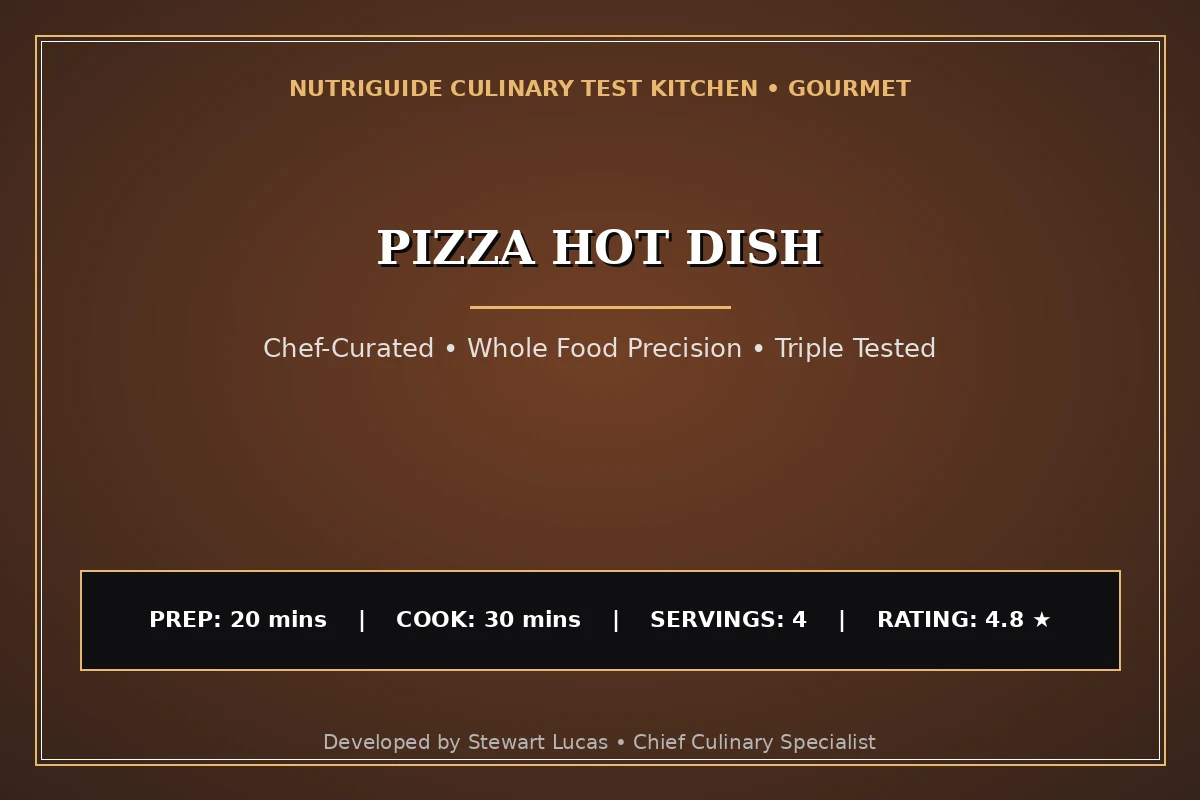 Pizza Hot Dish