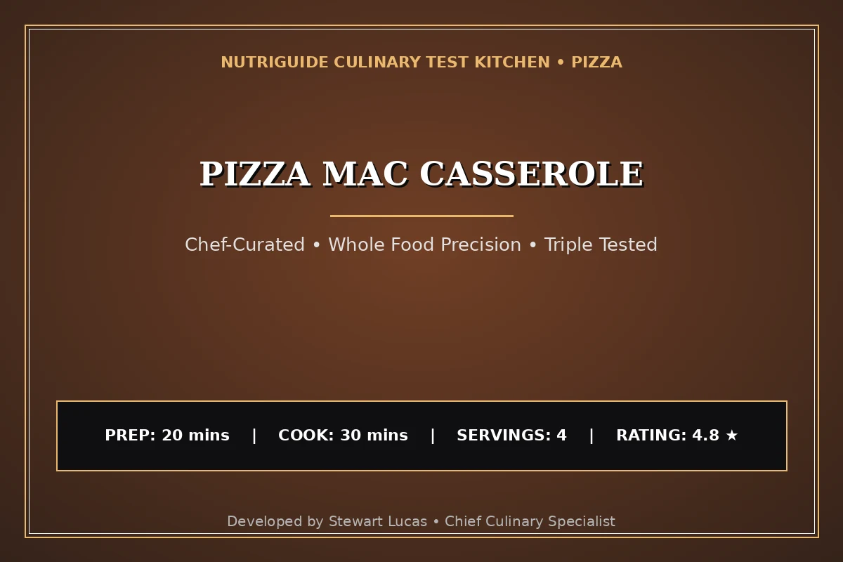 Pizza Mac Casserole