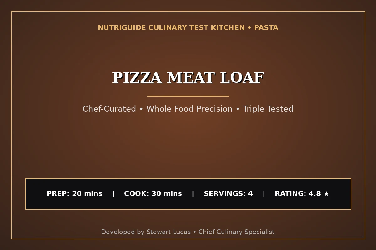 Pizza Meat Loaf