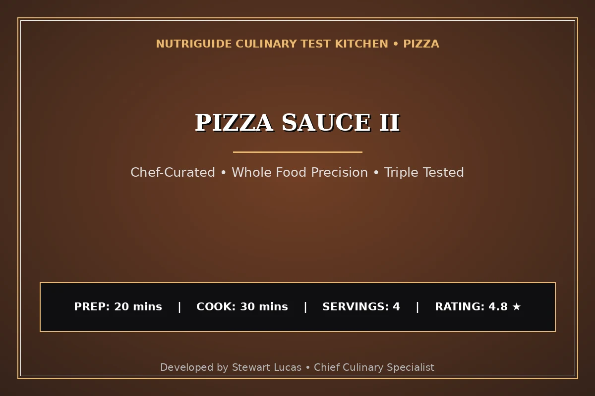 Pizza Sauce Ii
