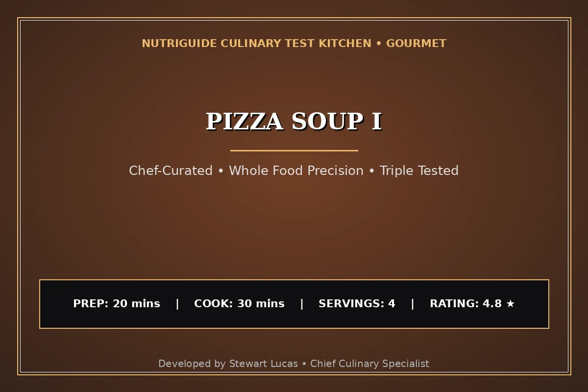 Pizza Soup I