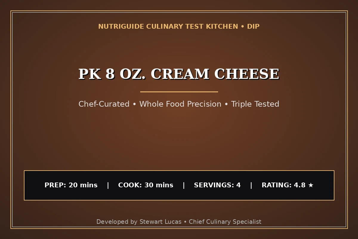 Pk 8 Oz. Cream Cheese