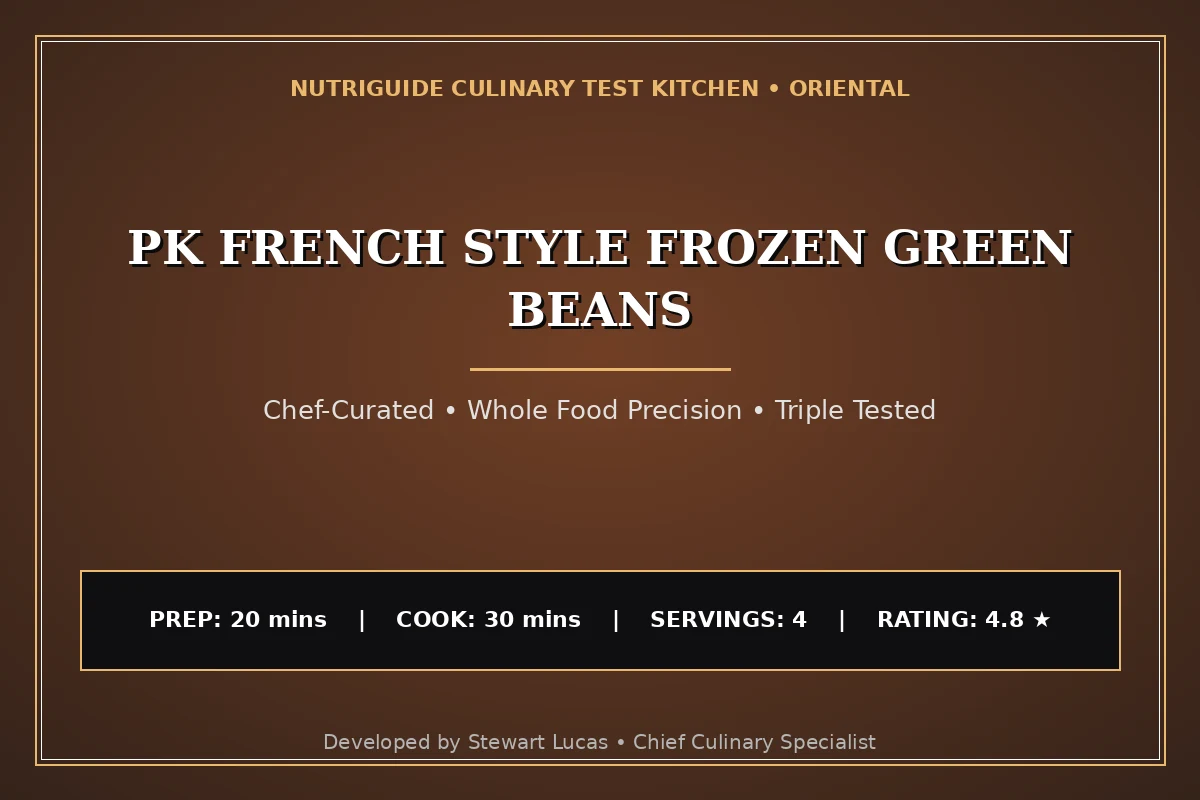 Pk French Style Frozen Green Beans