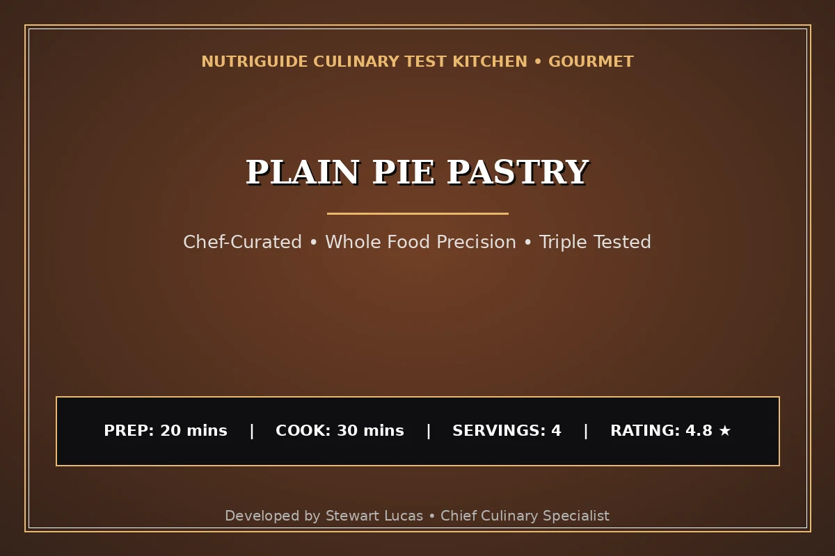 Plain Pie Pastry