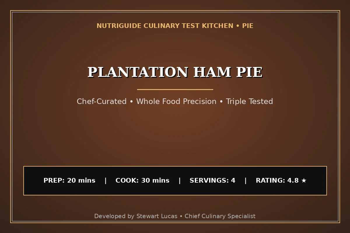 Plantation Ham Pie