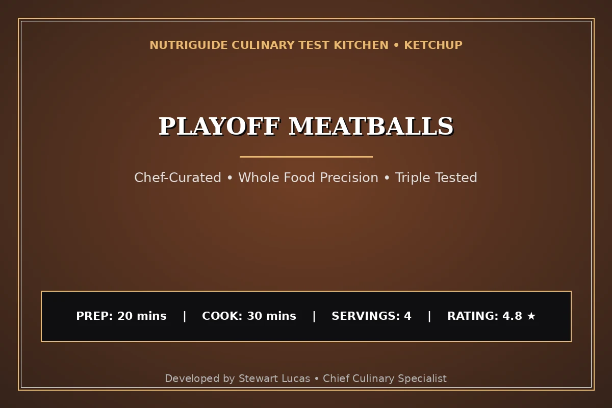 Playoff Meatballs