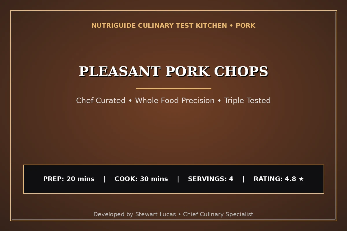 Pleasant Pork Chops