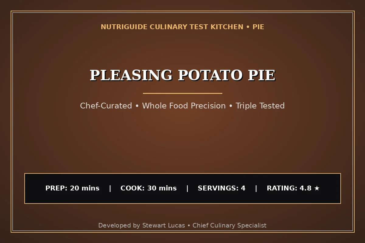 Pleasing Potato Pie