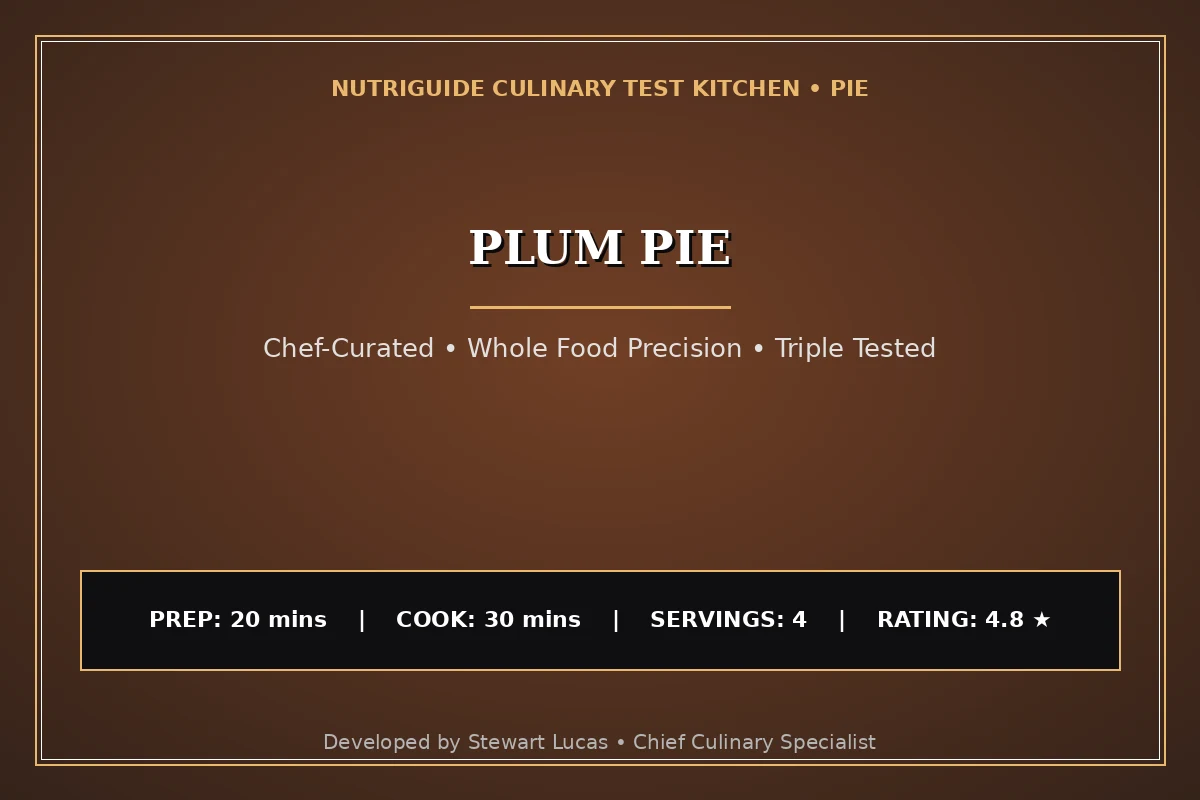 Plum Pie