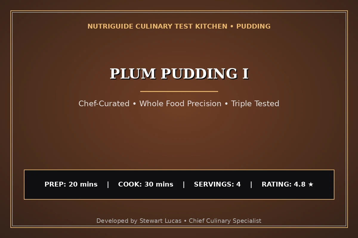 Plum Pudding I
