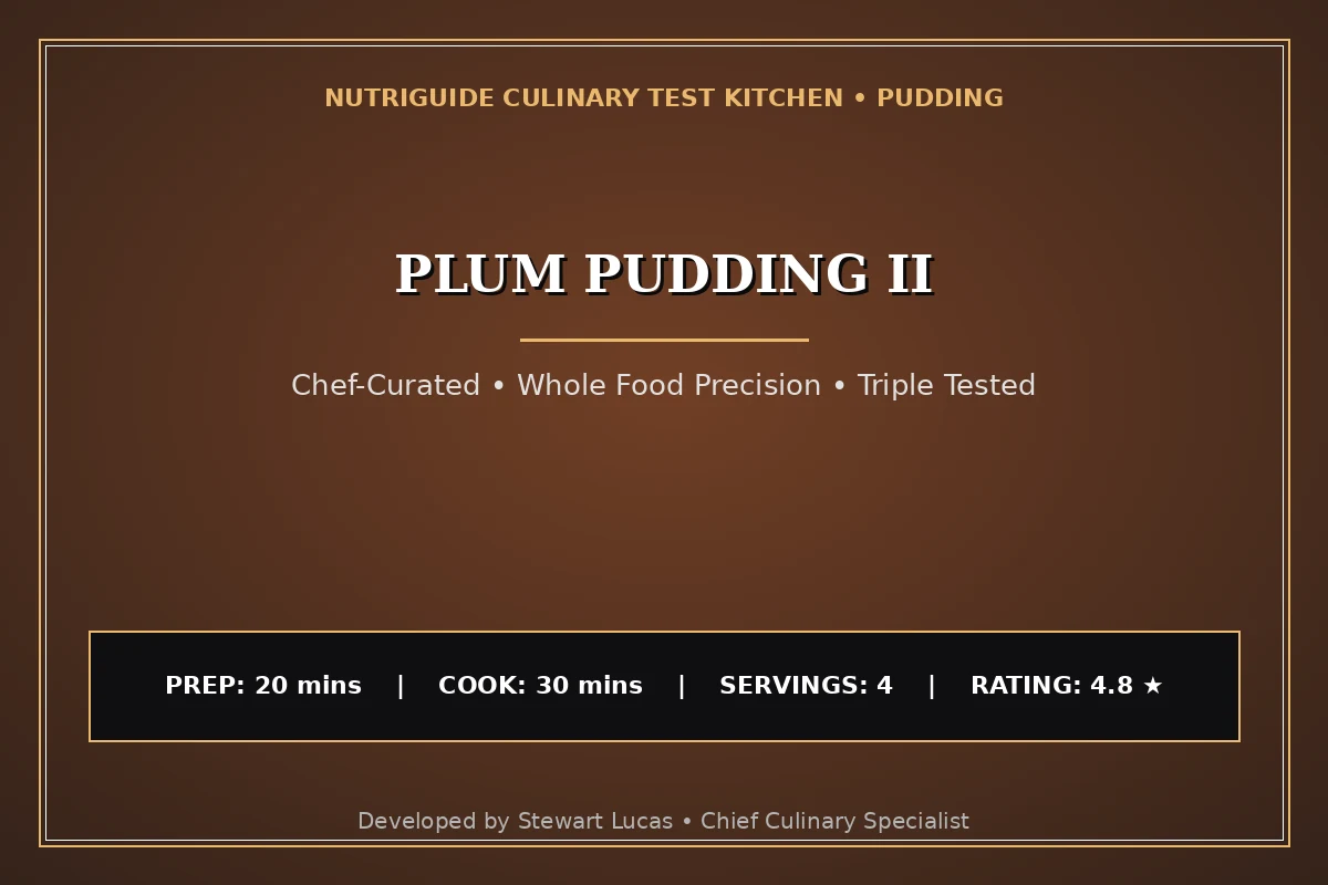 Plum Pudding Ii