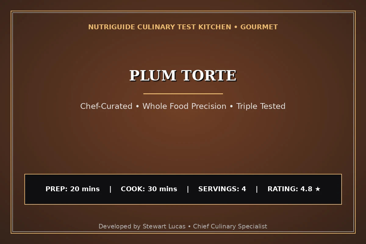 Plum Torte