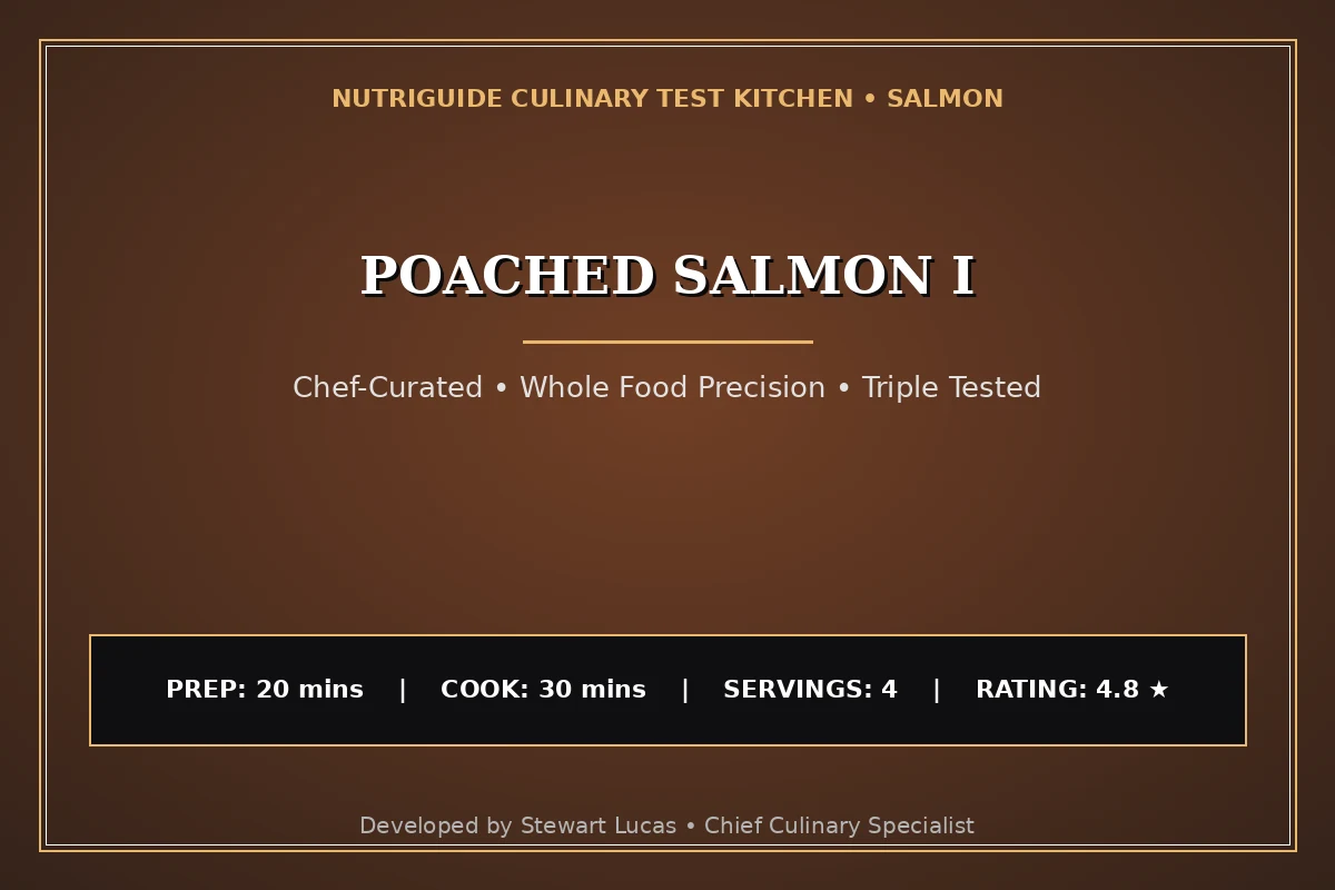 Poached Salmon I