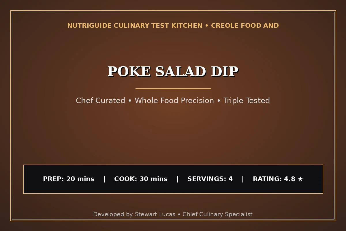 Poke Salad Dip