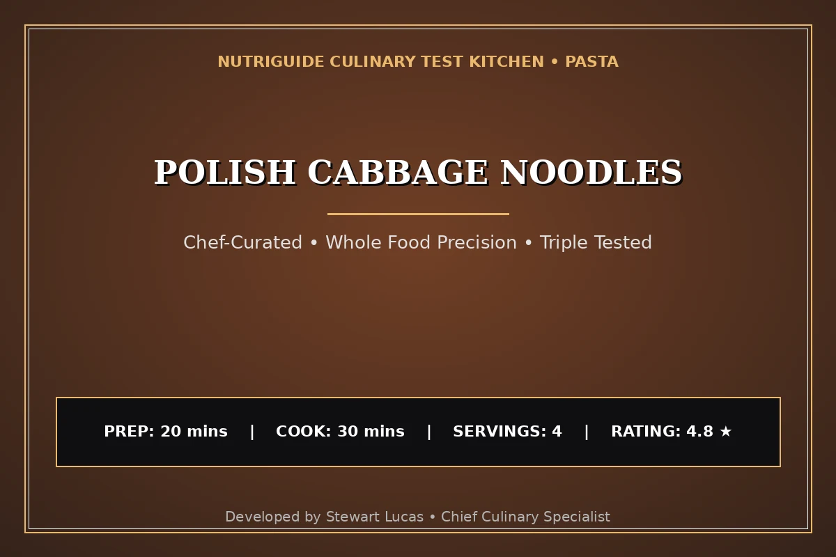Polish Cabbage Noodles