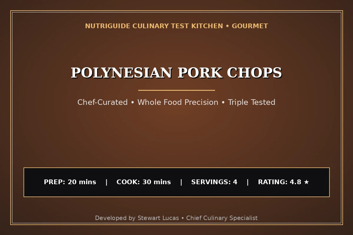 Polynesian Pork Chops