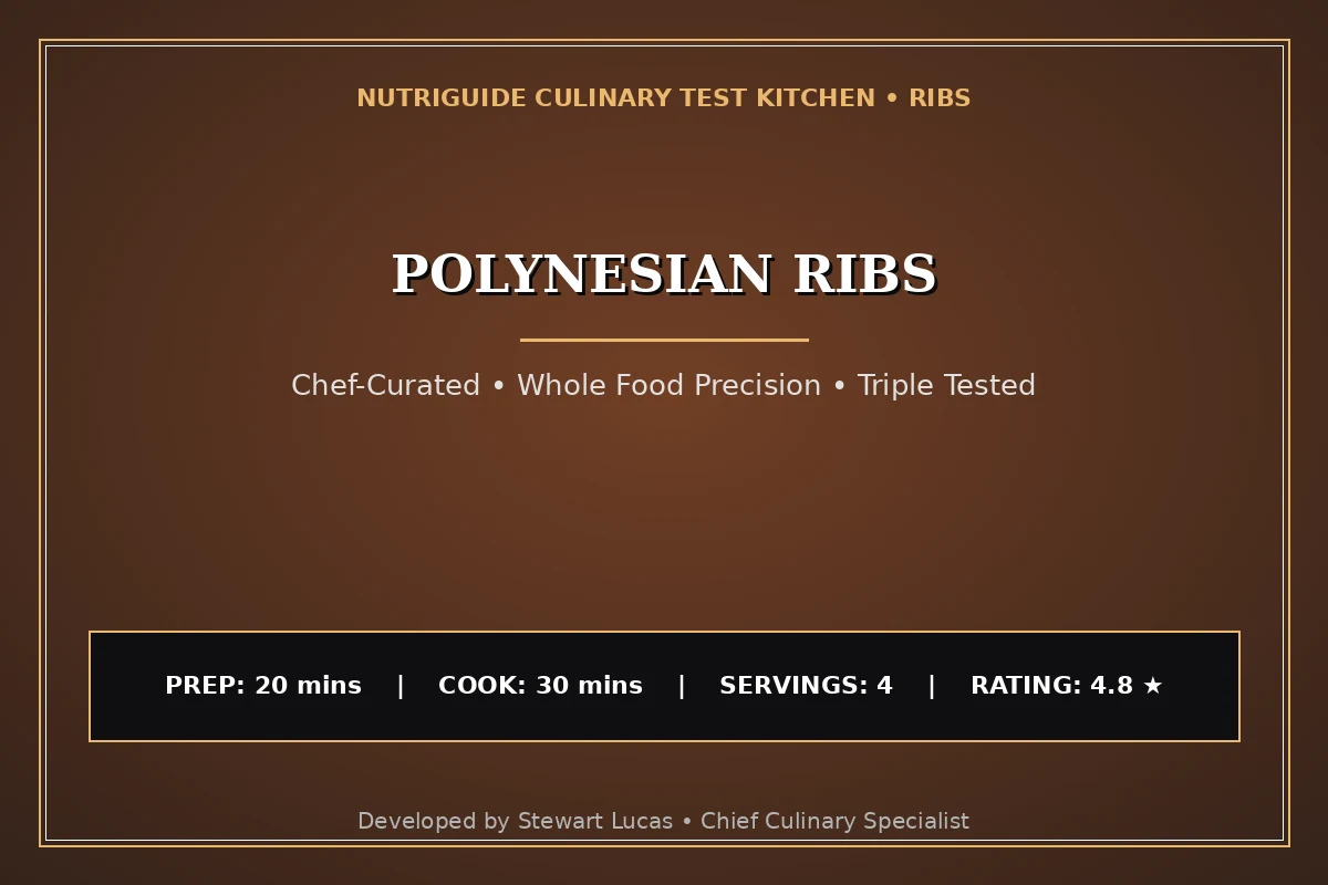 Polynesian Ribs