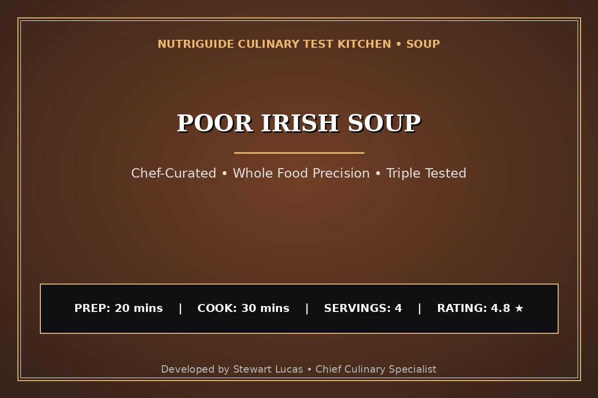 Poor Irish Soup
