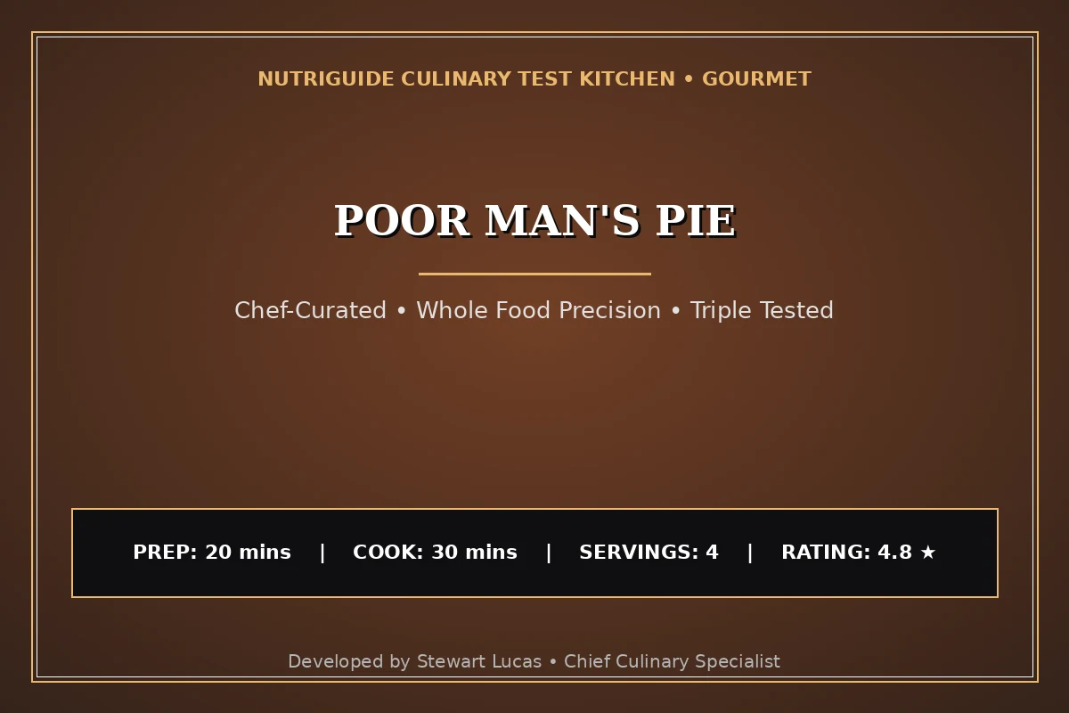 Poor Man'S Pie