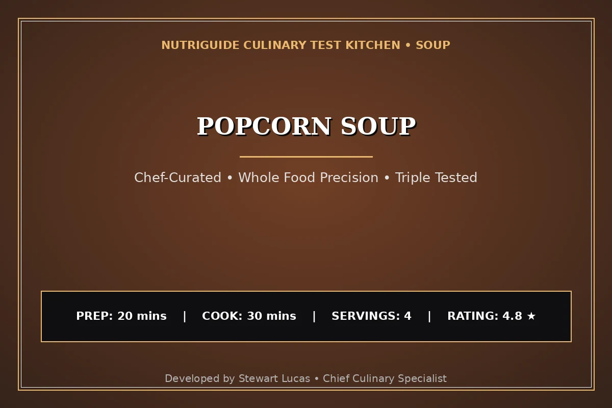 Popcorn Soup