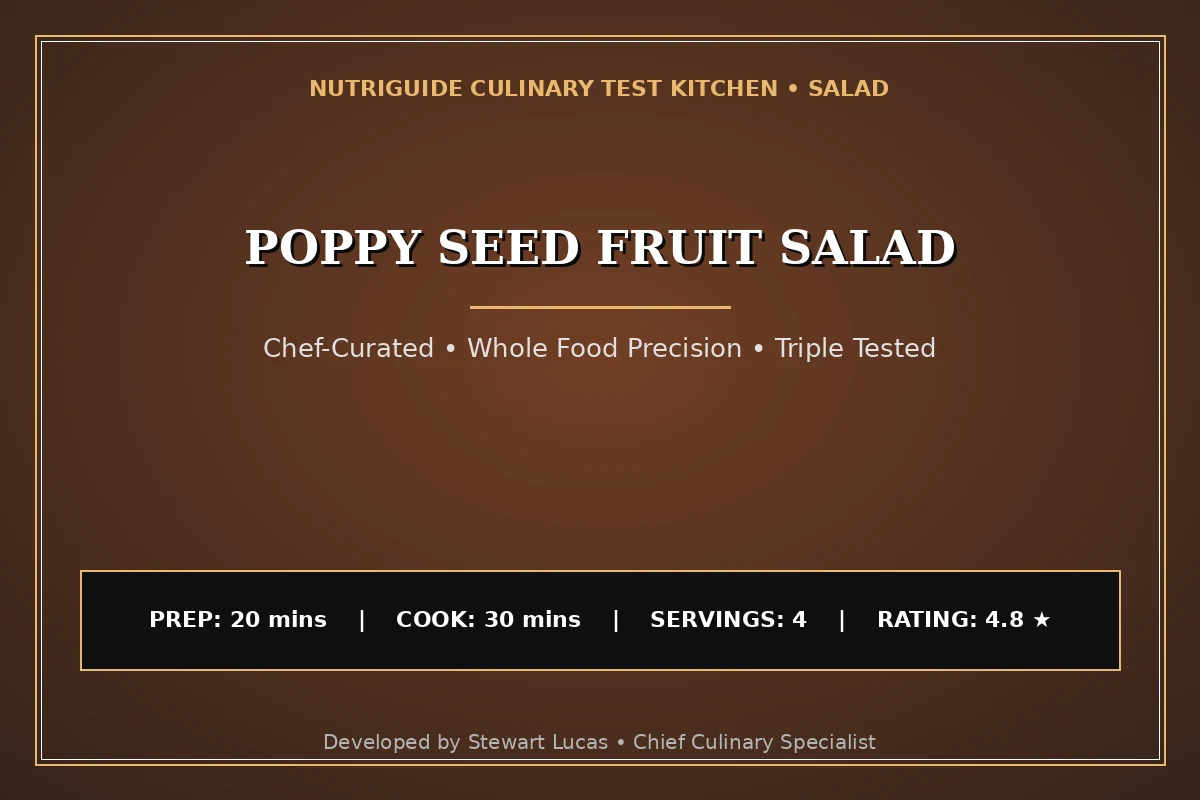 Poppy Seed Fruit Salad