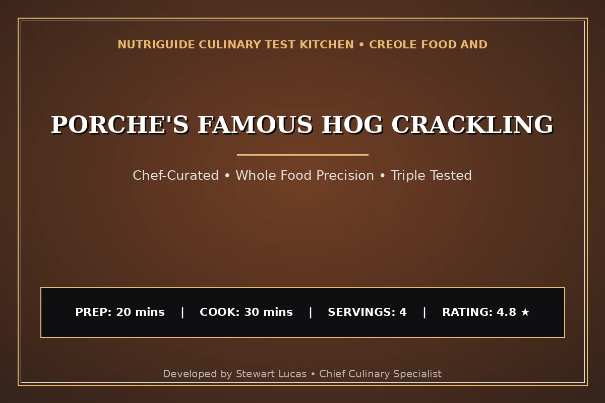 Porche'S Famous Hog Crackling