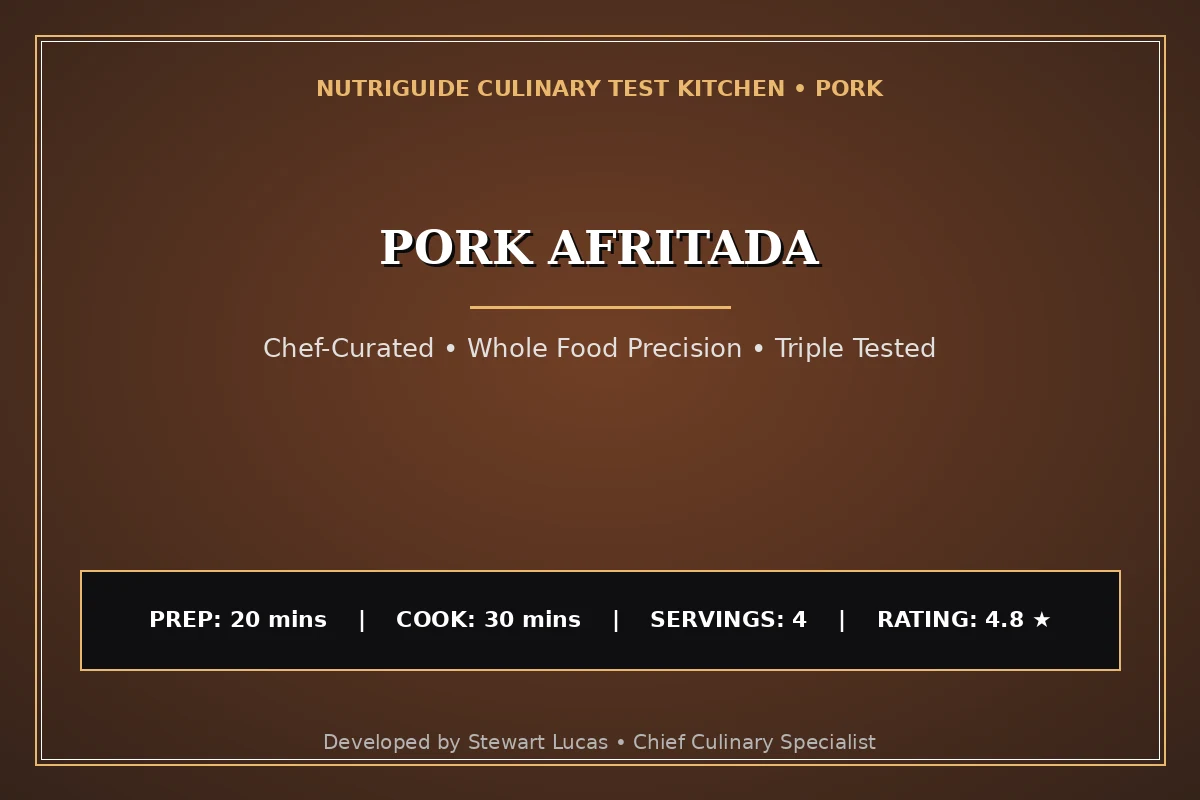 Pork Afritada