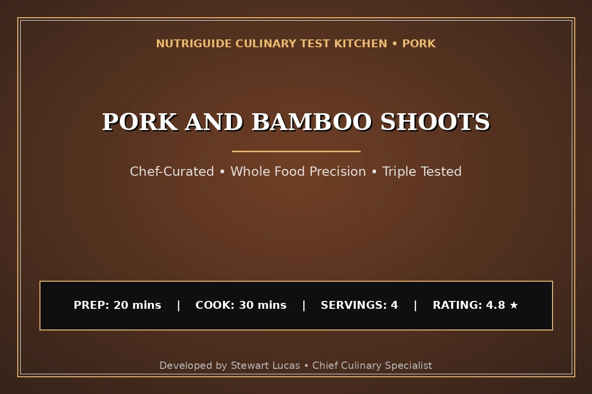 Pork And Bamboo Shoots