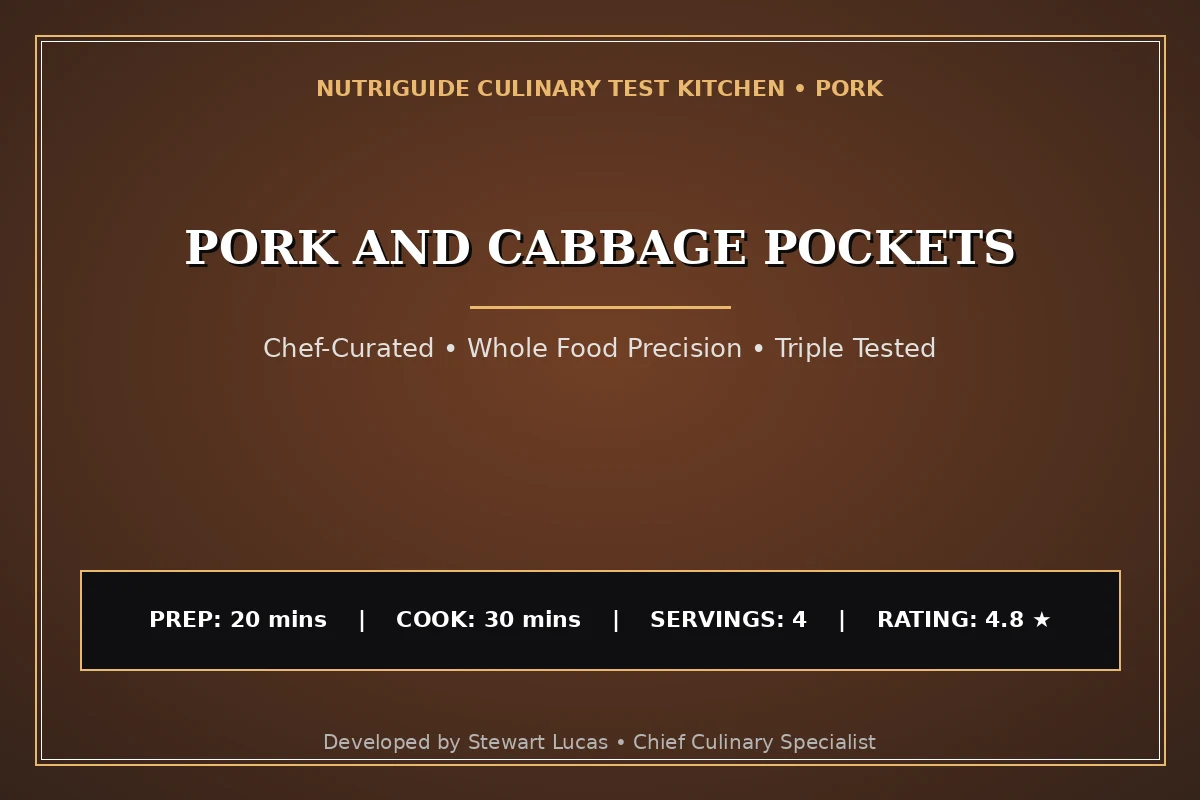 Pork And Cabbage Pockets
