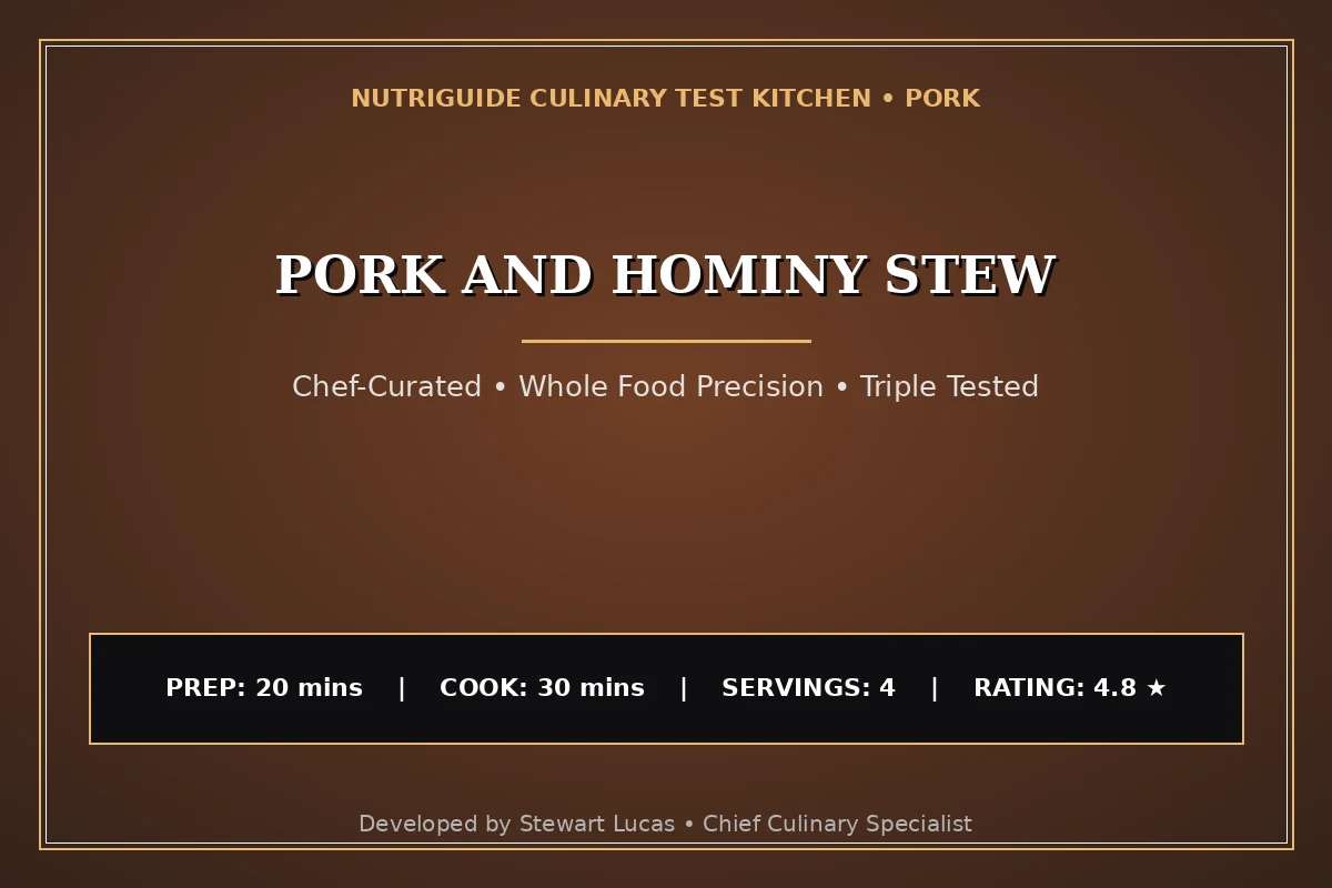 Pork And Hominy Stew