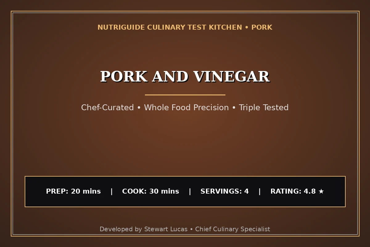 Pork And Vinegar