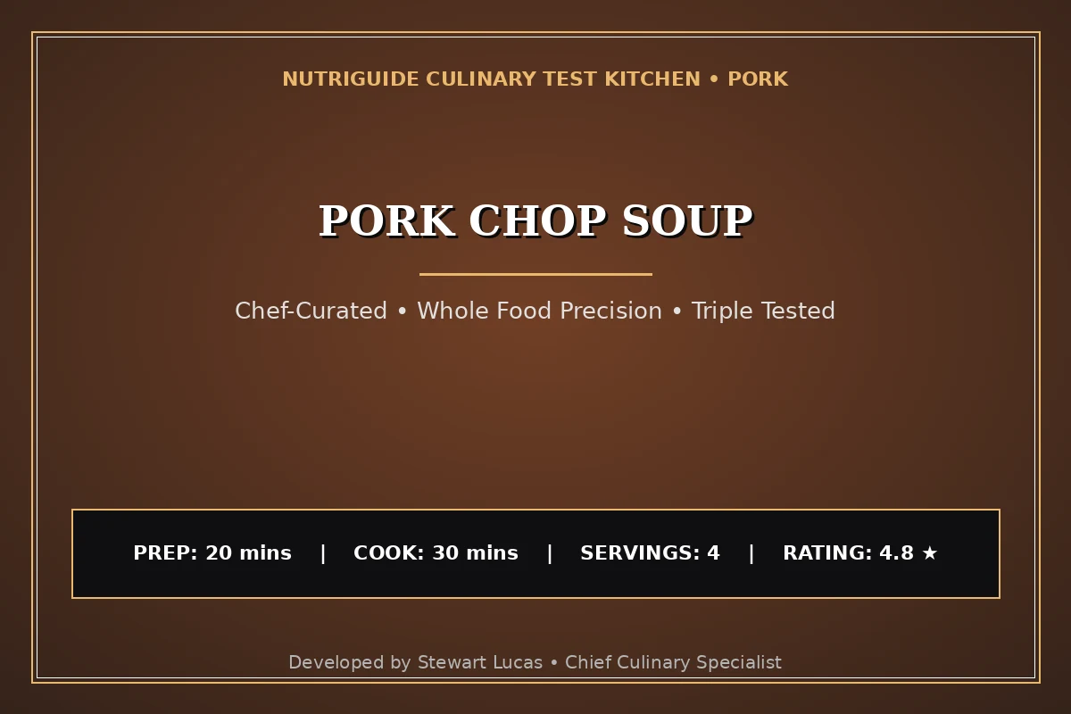 Pork Chop Soup
