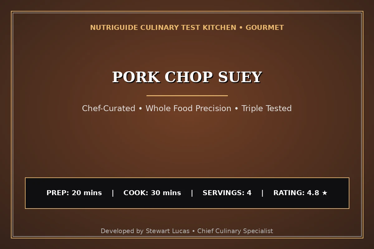 Pork Chop Suey