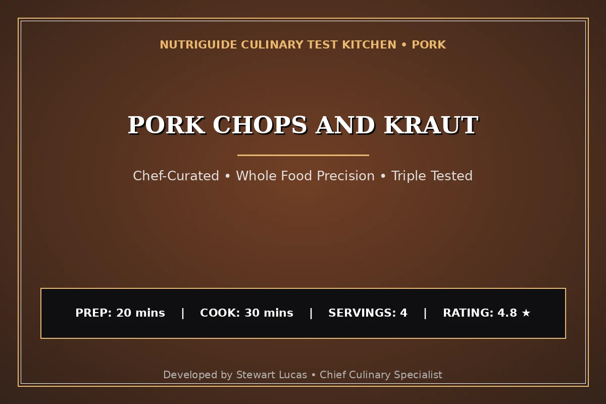 Pork Chops And Kraut