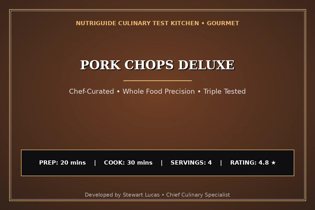 Pork Chops Deluxe